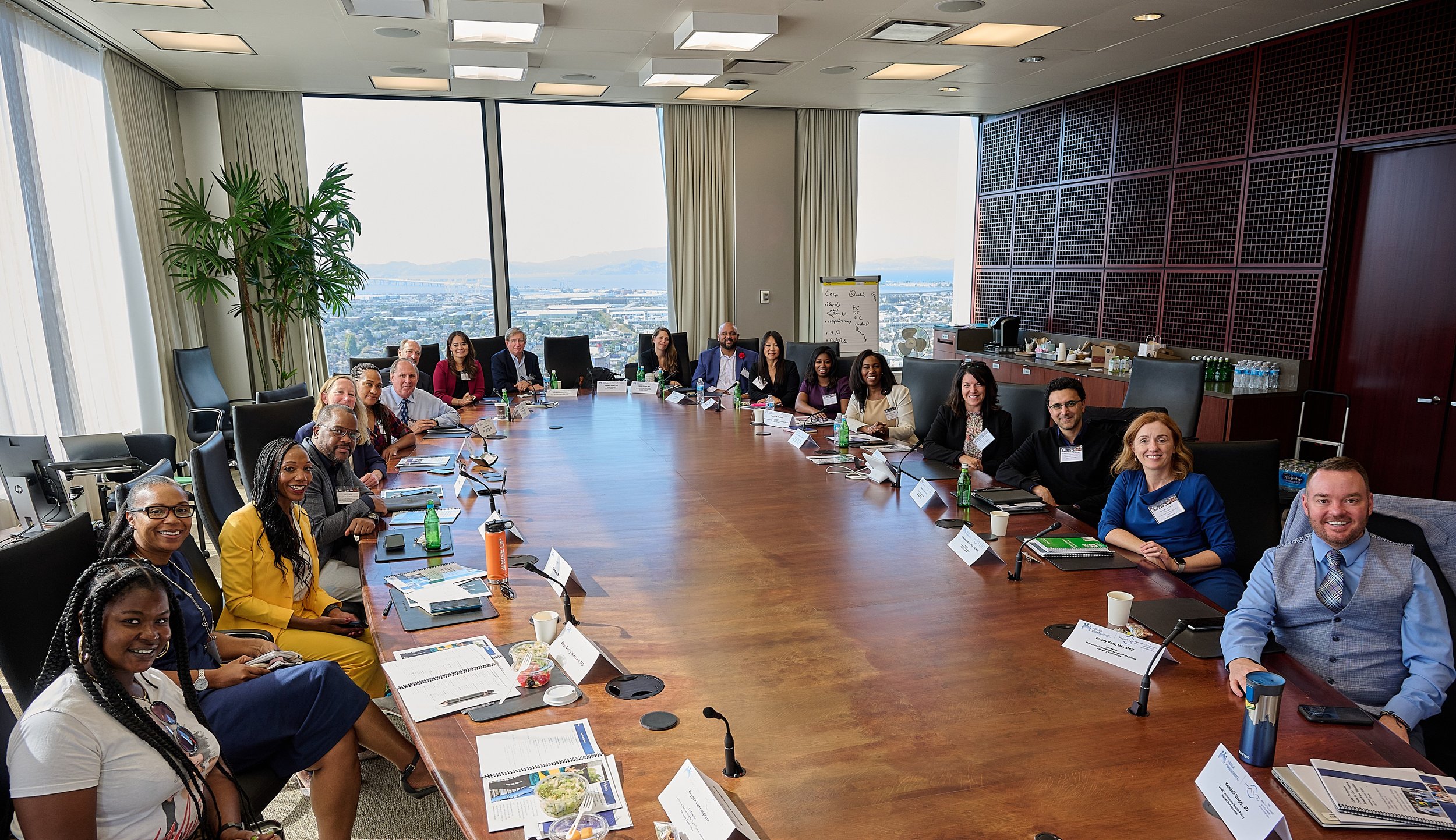 Photo from Advisory Committee convening and roundtable discussion with other leaders in the field of gun violence prevention. (October 18, 2023)