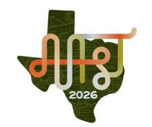Logo for AAST 2026 over the state of Texas